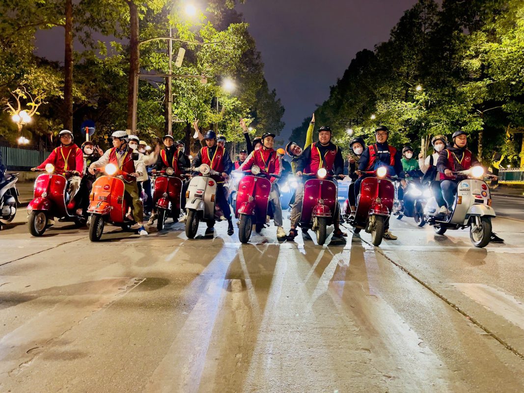 Discover the magic of Hanoi after dark on a classic Vespa ride.