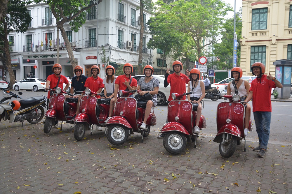 Asia Vespa Tours- Hanoi Vespa Tours-Hanoi Motorbike Tours-Hanoi Motorcycle Tours